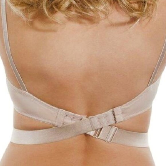 Fashion Forms Adjustable Low Back Strap One Size Black - 4105 - Picture 1 of 1